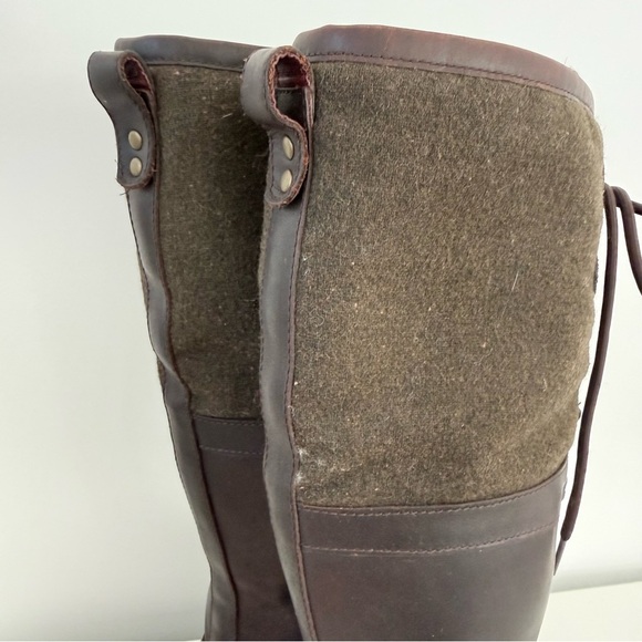 UGG Elsa Leather Boot in Stout | Waterproof - Picture 9 of 16